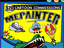 Tablet Screenshot of mepainter.com